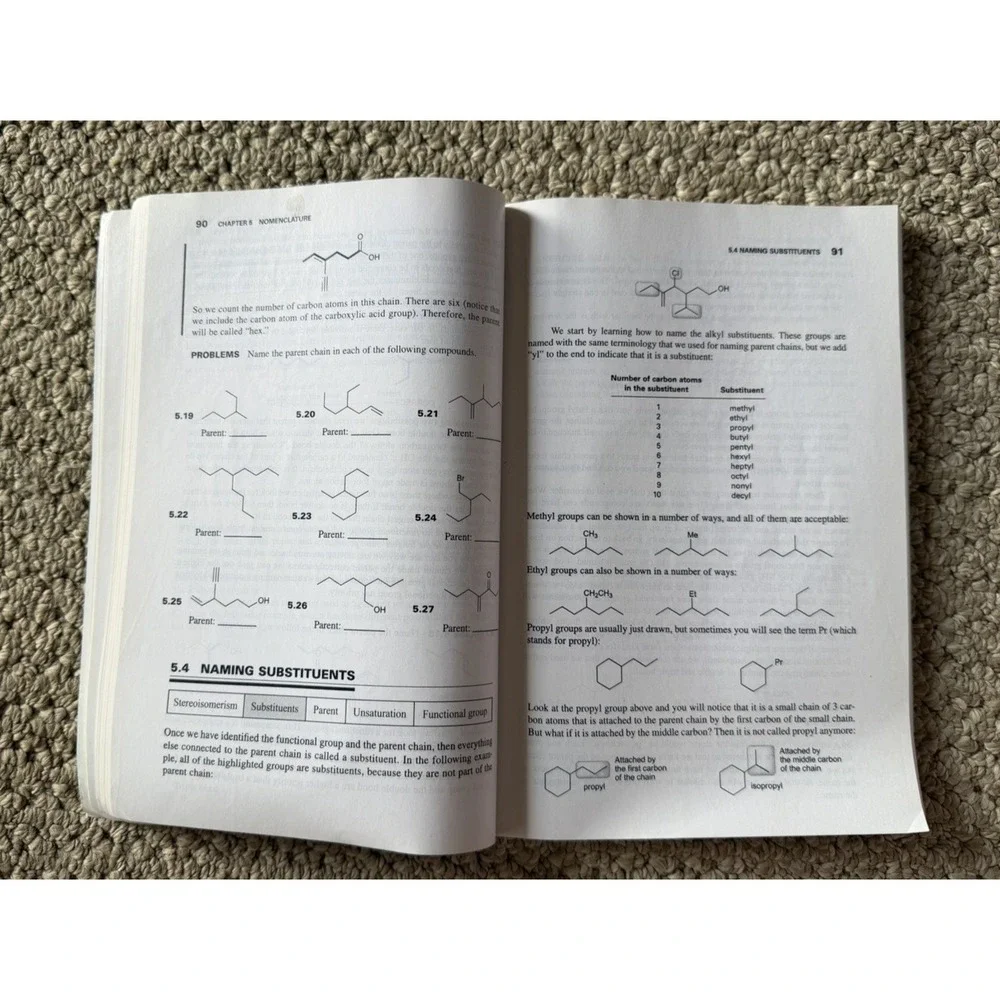 Organic Chemistry as a Second Language : First Semester Topics by David R. Klein